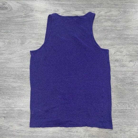 Acne Studios Zaar Linen Tank Women’s Medium Scoop Neck Relaxed Slouchy Gauzy - Picture 2 of 9